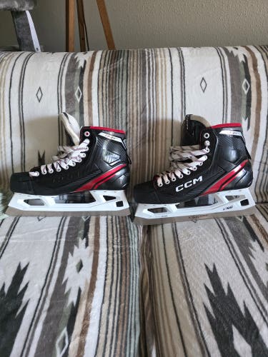 Black 2025 CCM Eflex 6.5 Hockey Skates Regular Width 10 (Used)