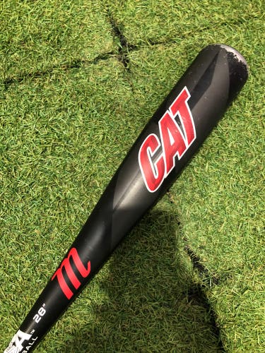 2021 Marucci CAT Alloy Bat USABat Certified (-11) Alloy 17 oz 28" (Used)