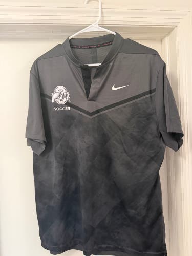 TEAM ISSUED Ohio State Soccer Travel Polo