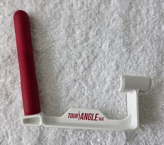 Tour Angle 144° Golf Swing Training Aid & Pouch; Right Handed
