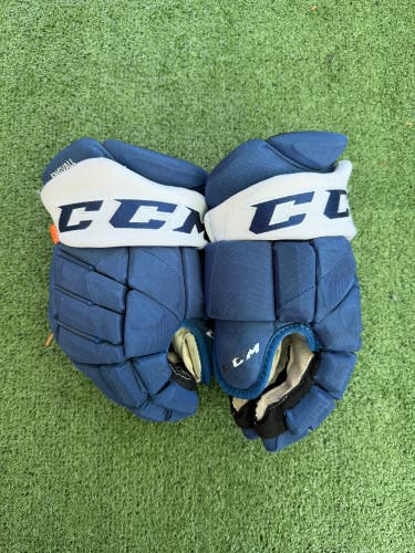 14" Senior CCM Pro Model Gloves | "Toronto Maple Leafs Pierre Engvall"