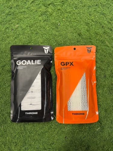 Throne GPX Goalie Mesh & Strings Kit