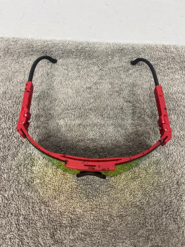 Pit Viper Sunglasses Red Black Shades Outdoor Summer Beachwear Baseball Colorful