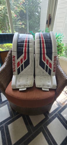 Vaughn Velocity VE8 Pro Goalie Leg Pads (Used)