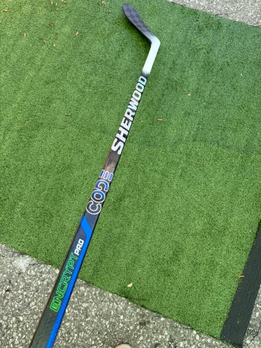 Intermediate Sher-Wood CODE Encrypt Pro Hockey Stick | LH PP28 | "Willy Styles"