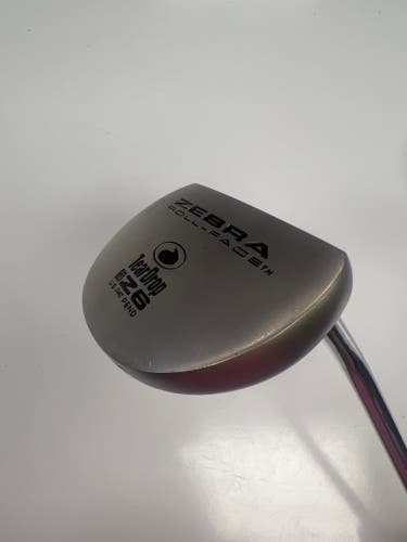 Zebra Roll-Face Teardrop TD 22 Mallet Right Handed Putter Steel (Used)