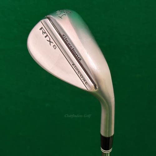 Cleveland RTX6 Zipcore Mid Chrome 54-10 54 Sand Wedge DG Spinner TI Wedge Flex