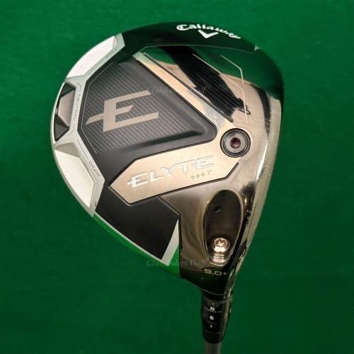 Tour Issue TC Callaway ELYTE Triple Diamond T 9+ Driver HZRDUS 6.5 XStiff w/HC