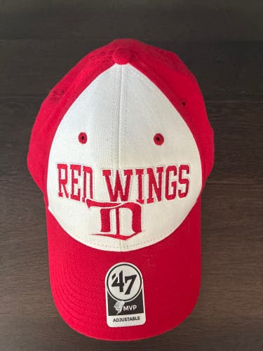 Detroit Red Wings 47 brand MVP hat