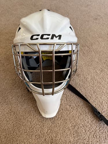 Youth 2024 CCM Axis F5 Goalie Mask (Used)
