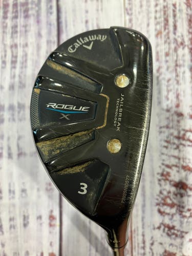 Callaway Rogue X Hybrid Right Handed Stiff Flex 3H (Used)