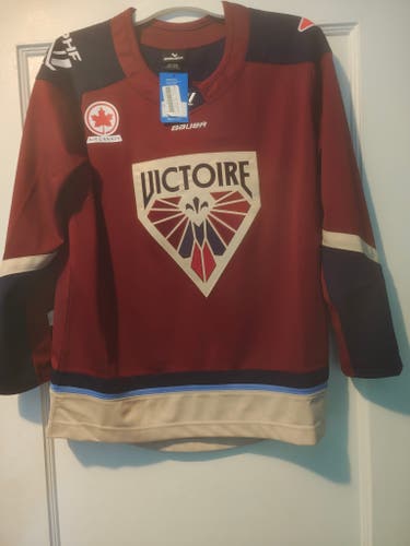Victoire PWHL replica jersey  youth L/XL new w/ tags