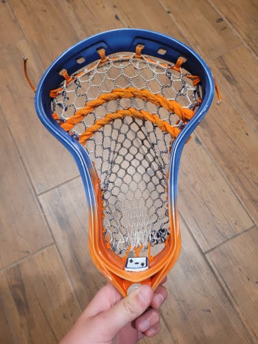 Custom Dyed Maverik Optik 3.0 Head – Orange & Navy (Strung w/ ECD Hero 4)