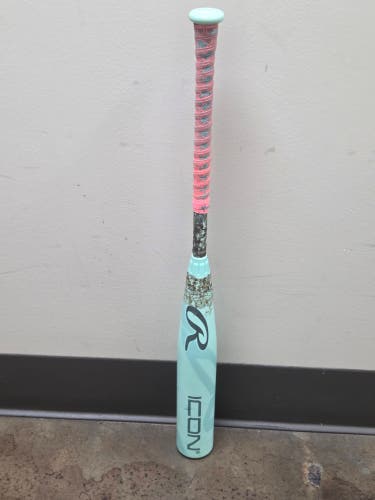 2026 Rawlings Icon Composite USSSA Certified Bat (-5) 26 oz 31" (Used)