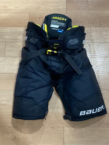 Junior Large Bauer Supreme Mach Hockey Pants (Used)