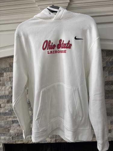 White Men's Large Nike Sweatshirt (Used)