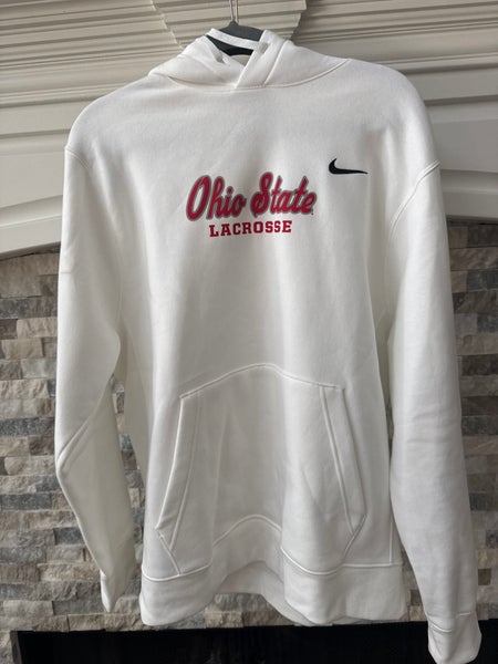 White Men's Large Nike Sweatshirt (Used)