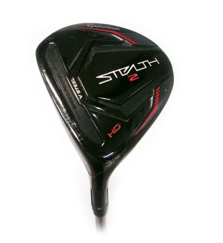 LH TaylorMade Stealth 2 HD 16* 3 Wood Graphite Aldila Ascent 50 Senior Flex
