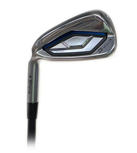 LH Ping G440 5-PW+UW Iron Set Black Dot Graphite Ping Alta CB AWT Regular Flex