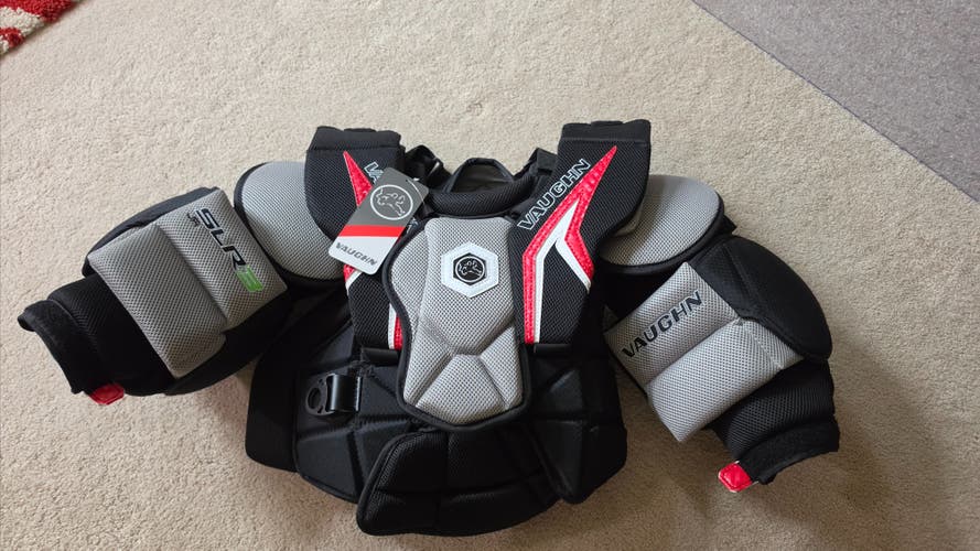 Small Vaughn SLR3 Goalie Chest Protector (New)