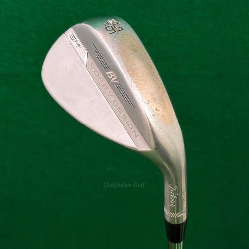 Titleist Vokey SM8 Chrome 56-14F 56 Sand Wedge Vokey Design Steel Wedge Flex