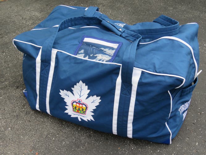 JRZ Toronto Marlies AHL Pro Stock Hockey Team Equipment Travel Bag Player Blue