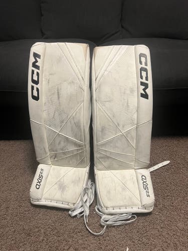 26" CCM Axis 2.5 Goalie Leg Pads (Used)