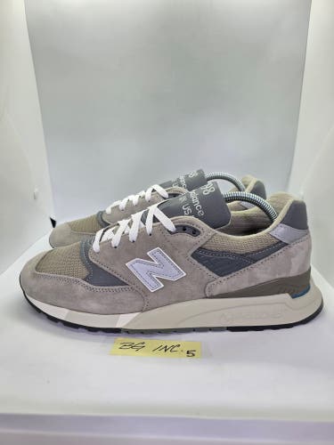 New Balance 998GR "MADE IN USA" Grey Day 2023 - Men's size 9.5 Grey Running Shoe