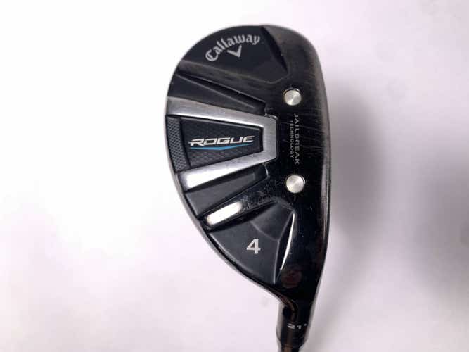 Callaway Rogue 4 Hybrid 21* Aldila Synergy 60g Regular Graphite Mens RH