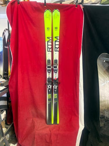 Skis: Volkl 179 cm All Mountain Skis With Bindings (Used)