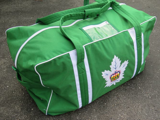 JRZ Toronto Malies ST PATS AHL Pro Stock Hockey Team Equipment Player Travel Bag Green