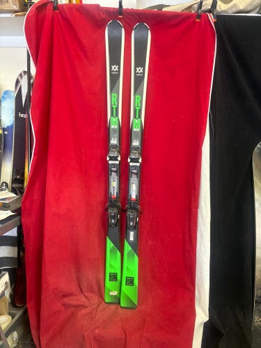 Skis: Volkl 179 cm All Mountain Skis With Bindings (Used)