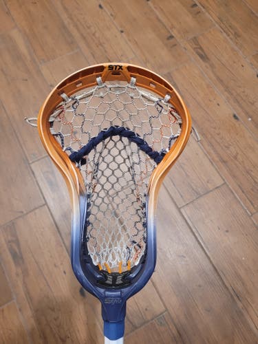 Custom Dyed STX Surgeon 900 Complete Stick – Orange/Navy Fade (ECD Hero 4.0)