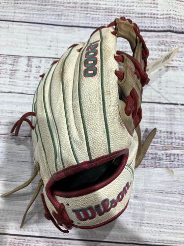 White Wilson A2000 1975 RH Baseball Glove 11.75" (Used)
