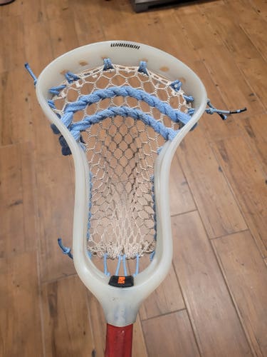 Warrior Burn FO Recovery Complete Faceoff Stick – with ECD FO Mesh