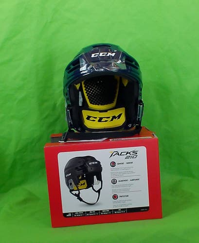 Medium Senior CCM Tacks 210 Helmet (New) - Navy