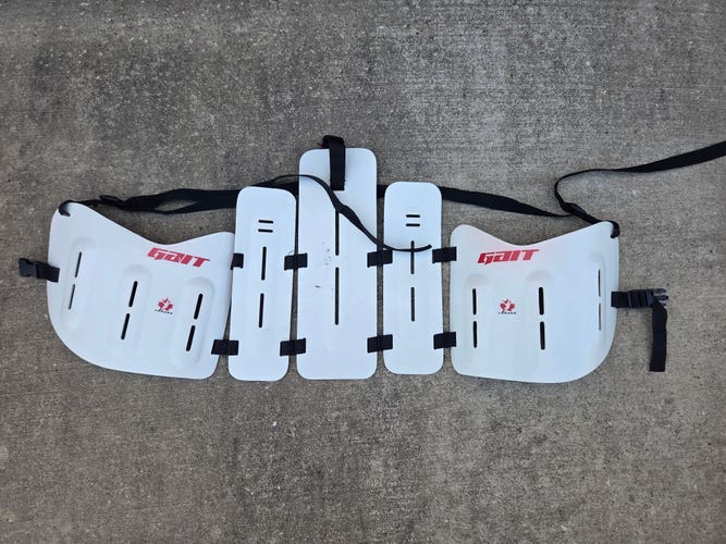 Gait Hard-Shell Box Lacrosse Rib & Kidney Guards – Excellent Condition