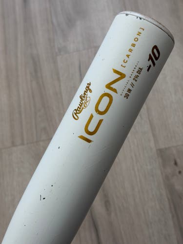 2024 Rawlings Icon Composite USSSA Bat (-10) 20 oz 30"