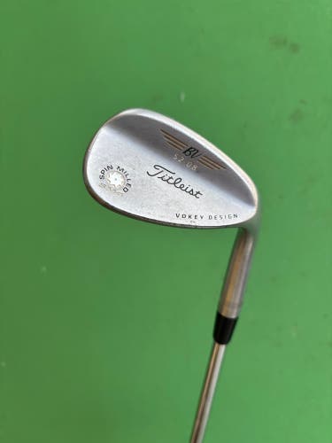 Men's Titleist Vokey SM4 Chrome Wedge RH 52 Degree