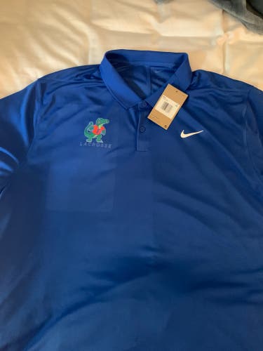 Nike (New) Florida lacrosse men’s xxl polo shirt