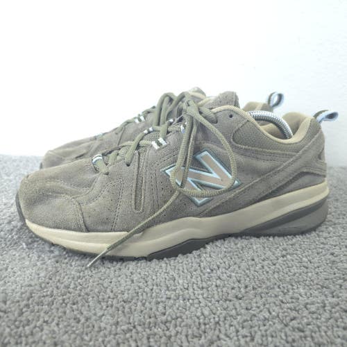 New Balance 608v5 Womens Size 10.5 D Wide Shoes Brown Suede Lace Up ABZORB heel