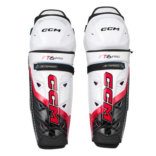 New Junior CCM JetSpeed FT6 Pro 12" Shin Pads
