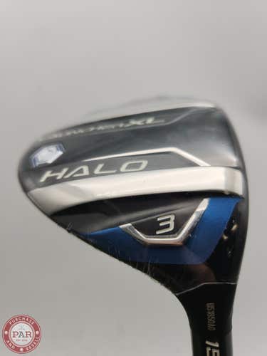 NEW 2021 CLEVELAND LAUNCHER XL HALO 3 WOOD 15* LADIES GRAFALLOY PROLAUNCH 50 +HC
