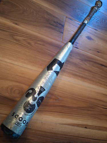 USED 2022 DeMarini The Goods (rare Size) 34/31 Two Piece Hyb BBCOR Baseball Bat