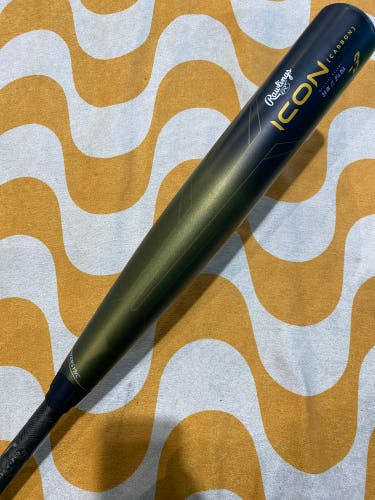 2023 Rawlings Icon Composite Bat BBCOR Certified (-3) Composite 31 oz 34" (Used)