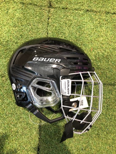 Black Small Bauer Re-Akt 85 Helmet (Used)