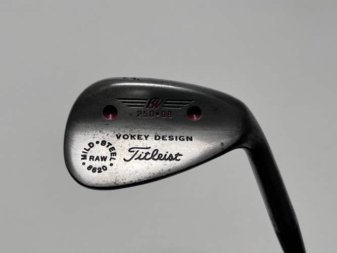 Titleist Vokey Raw Gap Wedge GW 50* 8 Bounce True Temper Dynamic Gold