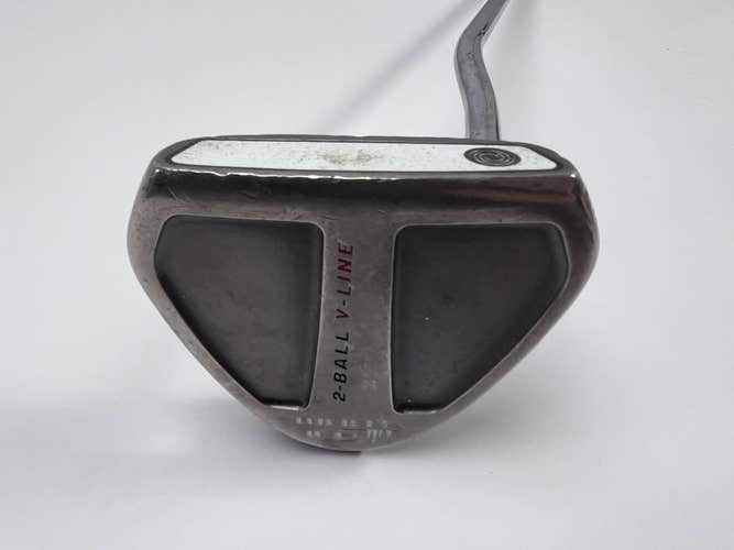 Odyssey White Ice 2-Ball V-Line Putter 35" Mens RH