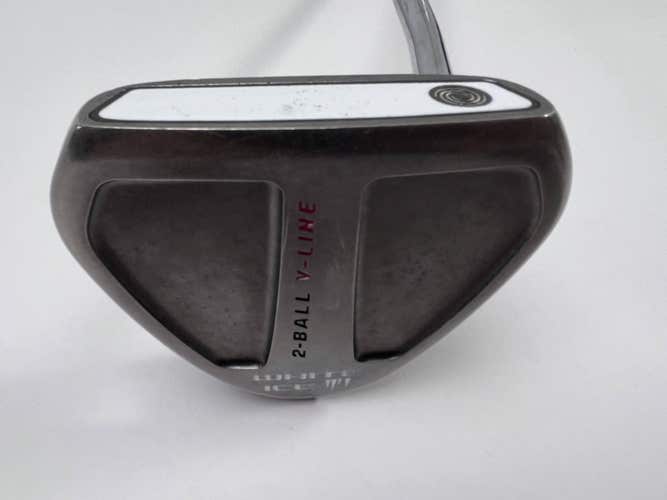 Odyssey White Ice 2-Ball V-Line Putter 35" Mens RH HC