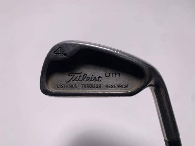 Titleist DTR Single 4 Iron True Temper Dynamic Gold R300U Regular Steel Mens RH
